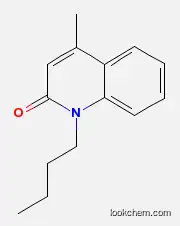 Molecular Structure of 32511-84-5 (1-butyl-4-methyl-2(1H)quinoline)